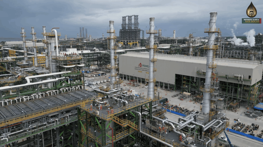 Refinería Olmeca en Dos Bocas